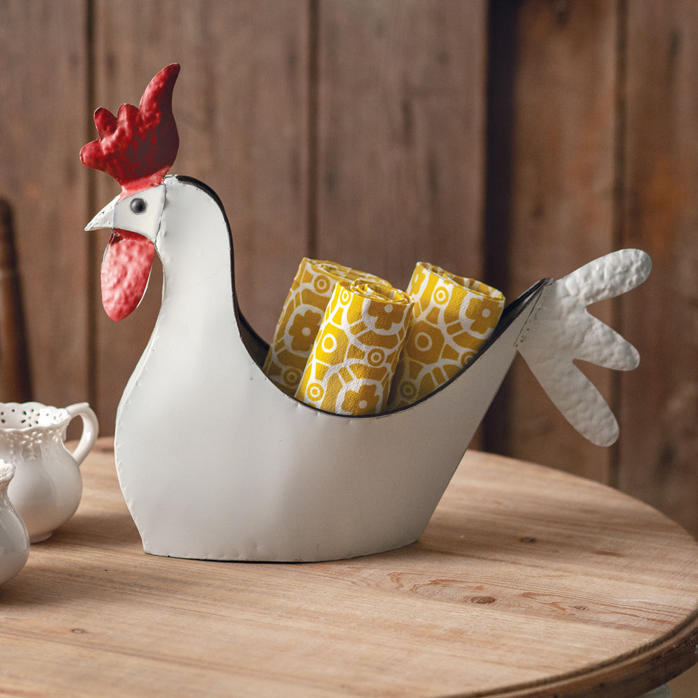 Rooster Container - Planter